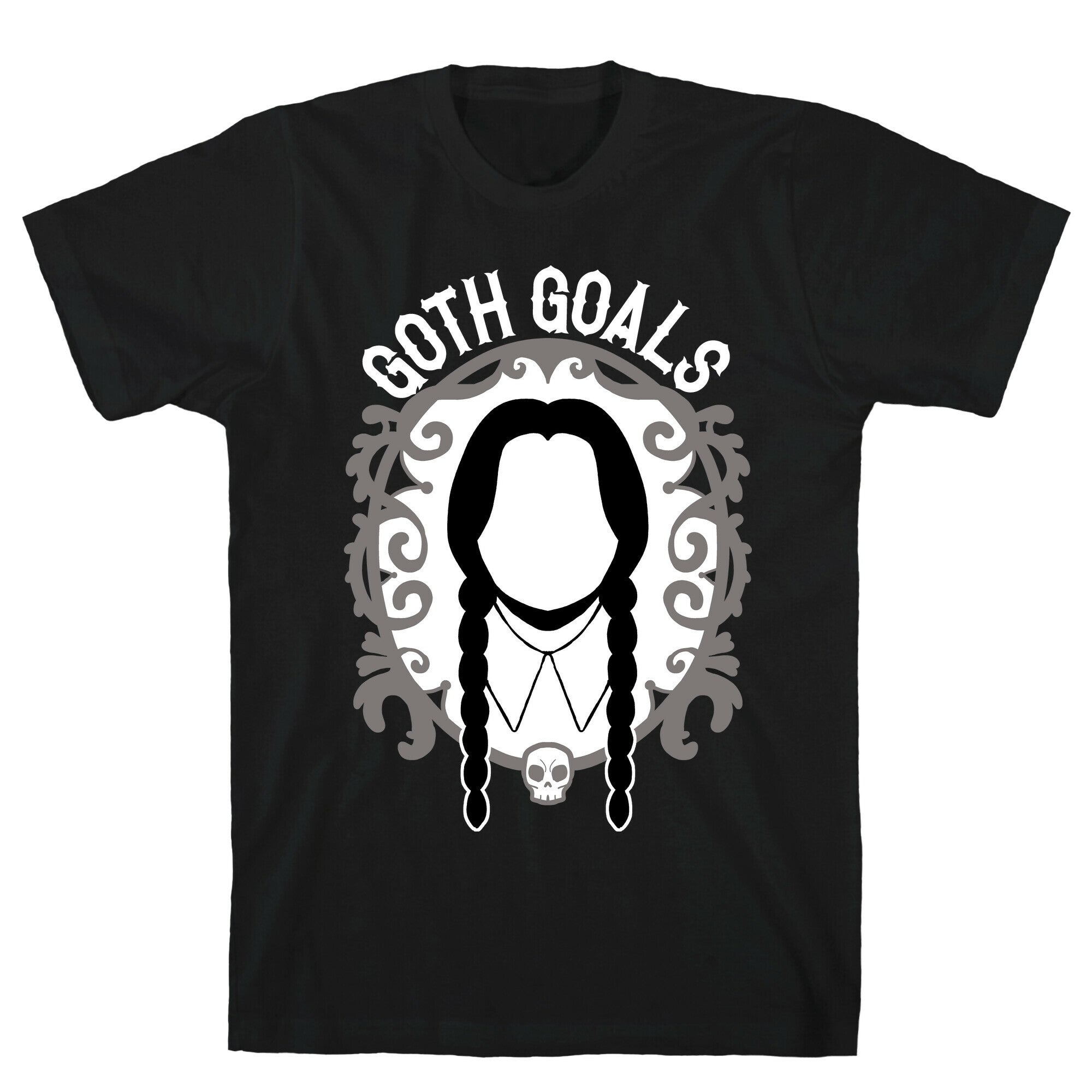Wednesday Addams Goth Goals T-Shirt